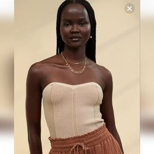 Aerie Ribbed Sweater Tube Top